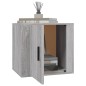 vidaXL Mesitas de noche 2 unidades color gris Sonoma 50x39x47 cm