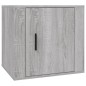 vidaXL Mesitas de noche 2 unidades color gris Sonoma 50x39x47 cm