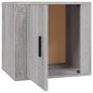 vidaXL Mesitas de noche 2 unidades color gris Sonoma 50x39x47 cm