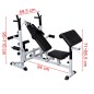 vidaXL Banco de musculación múltiple vidaXL Banco de musculación múltiple