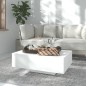 vidaXL Mesa de centro madera contrachapada blanco 85x55x31 cm vidaXL Mesa de centro madera contrachapada blanco 85x55x31 cm