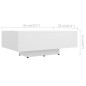 vidaXL Mesa de centro madera contrachapada blanco 85x55x31 cm vidaXL Mesa de centro madera contrachapada blanco 85x55x31 cm