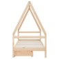 vidaXL Estructura de cama para niños con cajones madera pino 90x200 cm vidaXL Estructura de cama para niños con cajones madera pino 90x200 cm