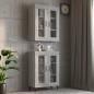 vidaXL Armario de pared colgante gris Sonoma 69,5x34x90 cm vidaXL Armario de pared colgante gris Sonoma 69,5x34x90 cm
