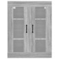 vidaXL Armario de pared colgante gris Sonoma 69,5x34x90 cm vidaXL Armario de pared colgante gris Sonoma 69,5x34x90 cm