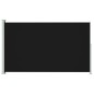 vidaXL Toldo lateral retráctil de jardín negro 180x300 cm vidaXL Toldo lateral retráctil de jardín negro 180x300 cm