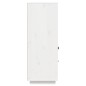 vidaXL Aparador alto madera maciza de pino blanco 100x40x108,5 cm vidaXL Aparador alto madera maciza de pino blanco 100x40x108,5 cm