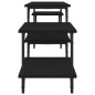 vidaXL Mueble para TV madera contrachapada negro 157x35x52 cm vidaXL Mueble para TV madera contrachapada negro 157x35x52 cm