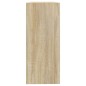 vidaXL Estantería/divisor de espacios color roble Sonoma 100x30x72 cm vidaXL Estantería/divisor de espacios color roble Sonoma 100x30x72 cm