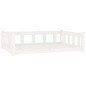 vidaXL Cama para perros madera maciza de pino blanco 105,5x75,5x28 cm vidaXL Cama para perros madera maciza de pino blanco 105,5x75,5x28 cm