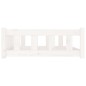 vidaXL Cama para perros madera maciza de pino blanco 105,5x75,5x28 cm vidaXL Cama para perros madera maciza de pino blanco 105,5x75,5x28 cm