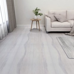 vidaXL Tarimas autoadhesivas 20 piezas PVC 1,86 m² gris claro