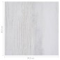 vidaXL Tarimas autoadhesivas 20 piezas PVC 1,86 m² gris claro