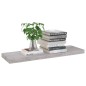 vidaXL Estante flotante pared 2 uds MDF gris hormigón 80x23,5x3,8 cm vidaXL Estante flotante pared 2 uds MDF gris hormigón 80x23,5x3,8 cm