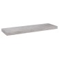 vidaXL Estante flotante pared 2 uds MDF gris hormigón 80x23,5x3,8 cm vidaXL Estante flotante pared 2 uds MDF gris hormigón 80x23,5x3,8 cm