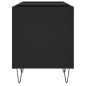 vidaXL Mueble para discos madera contrachapada negro 121x38x48 cm vidaXL Mueble para discos madera contrachapada negro 121x38x48 cm