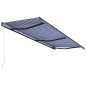 vidaXL Toldo automático retráctil azul y blanco 600x300 cm vidaXL Toldo automático retráctil azul y blanco 600x300 cm