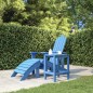 vidaXL Mesa de jardín Adirondack HDPE azul agua 38x38x46 cm vidaXL Mesa de jardín Adirondack HDPE azul agua 38x38x46 cm