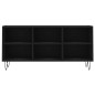vidaXL Mueble de TV madera de ingeniería negro 103,5x30x50 cm vidaXL Mueble de TV madera de ingeniería negro 103,5x30x50 cm