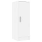 vidaXL Mueble zapatero de aglomerado blanco 32x35x92 cm vidaXL Mueble zapatero de aglomerado blanco 32x35x92 cm