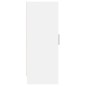vidaXL Mueble zapatero de aglomerado blanco 32x35x92 cm vidaXL Mueble zapatero de aglomerado blanco 32x35x92 cm