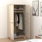 vidaXL Armario HAMAR madera pino maciza marrón miel 89x50x180 cm vidaXL Armario HAMAR madera pino maciza marrón miel 89x50x180 cm