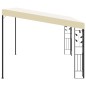 vidaXL Cenador con montaje en la pared crema 4x3x2,5 m vidaXL Cenador con montaje en la pared crema 4x3x2,5 m