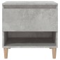 vidaXL Mesitas de noche 2 uds contrachapada gris hormigón 50x46x50 cm vidaXL Mesitas de noche 2 uds contrachapada gris hormigón 50x46x50 cm