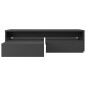 vidaXL Mesa de centro apilable contrachapada gris 100x100x26,5 cm vidaXL Mesa de centro apilable contrachapada gris 100x100x26,5 cm