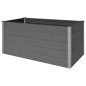 vidaXL Arriate de WPC gris 200x100x91 cm vidaXL Arriate de WPC gris 200x100x91 cm