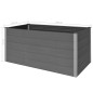 vidaXL Arriate de WPC gris 200x100x91 cm vidaXL Arriate de WPC gris 200x100x91 cm