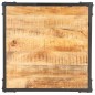 vidaXL Mesa de centro de madera maciza de mango 60x60x35 cm vidaXL Mesa de centro de madera maciza de mango 60x60x35 cm