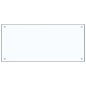 vidaXL Protector contra salpicaduras cocina vidrio templado 90x40 cm vidaXL Protector contra salpicaduras cocina vidrio templado 90x40 cm