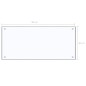vidaXL Protector contra salpicaduras cocina vidrio templado 90x40 cm vidaXL Protector contra salpicaduras cocina vidrio templado 90x40 cm