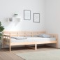 vidaXL Sofá cama madera maciza de pino 90x200 cm vidaXL Sofá cama madera maciza de pino 90x200 cm