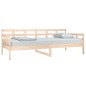 vidaXL Sofá cama madera maciza de pino 90x200 cm vidaXL Sofá cama madera maciza de pino 90x200 cm