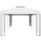 vidaXL Cenador con doble techo blanco 3x6 m vidaXL Cenador con doble techo blanco 3x6 m