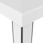 vidaXL Cenador con doble techo blanco 3x6 m vidaXL Cenador con doble techo blanco 3x6 m