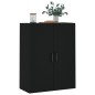 vidaXL Armario de pared negro 69,5x34x90 cm vidaXL Armario de pared negro 69,5x34x90 cm