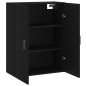 vidaXL Armario de pared negro 69,5x34x90 cm vidaXL Armario de pared negro 69,5x34x90 cm