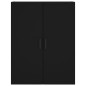 vidaXL Armario de pared negro 69,5x34x90 cm vidaXL Armario de pared negro 69,5x34x90 cm
