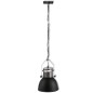 vidaXL Lámpara de techo altura ajustable moderna metal negro 2 uds vidaXL Lámpara de techo altura ajustable moderna metal negro 2 uds