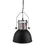 vidaXL Lámpara de techo altura ajustable moderna metal negro 2 uds vidaXL Lámpara de techo altura ajustable moderna metal negro 2 uds