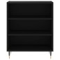 vidaXL Aparador madera de ingeniería negro 57x35x70 cm vidaXL Aparador madera de ingeniería negro 57x35x70 cm