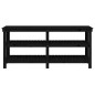 vidaXL Banco de trabajo de madera maciza de pino negro 181x50x80 cm vidaXL Banco de trabajo de madera maciza de pino negro 181x50x80 cm