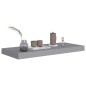 vidaXL Estantes flotantes de pared 4 uds MDF gris 60x23,5x3,8 cm vidaXL Estantes flotantes de pared 4 uds MDF gris 60x23,5x3,8 cm