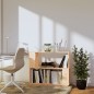 vidaXL Estantería/divisor de espacios madera maciza pino 80x25x70 cm vidaXL Estantería/divisor de espacios madera maciza pino 80x25x70 cm