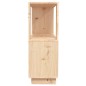 vidaXL Estantería/divisor de espacios madera maciza pino 80x25x70 cm vidaXL Estantería/divisor de espacios madera maciza pino 80x25x70 cm