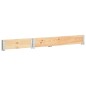 vidaXL Collar de caja de pallet madera maciza de pino 50x150 cm
