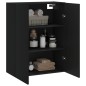 vidaXL Armario de pared negro 69,5x34x90 cm vidaXL Armario de pared negro 69,5x34x90 cm